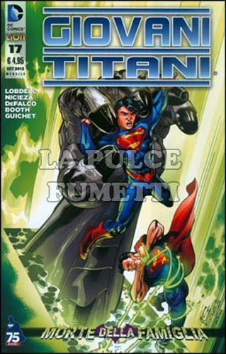 GIOVANI TITANI # 17 - MORTE DELLA FAMIGLIA